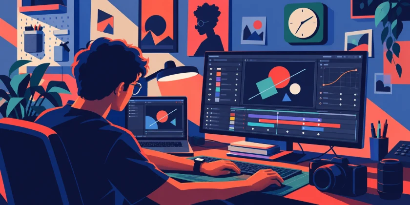 Motion Graphics visual