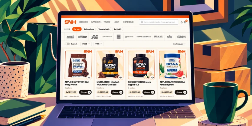 Singular Landing Page visual