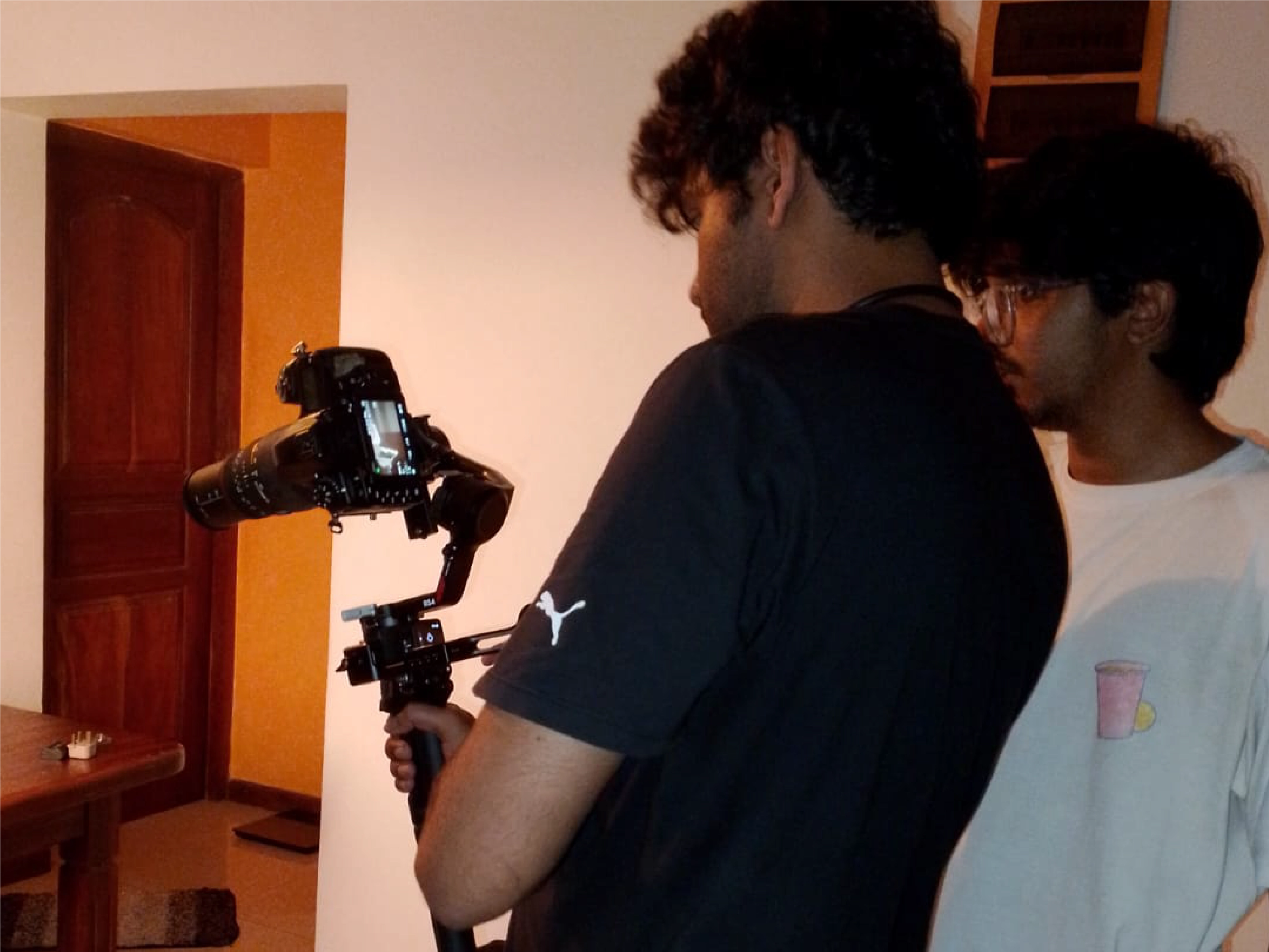Frutty Fro Yo skit-based commercial filming behind the scenes